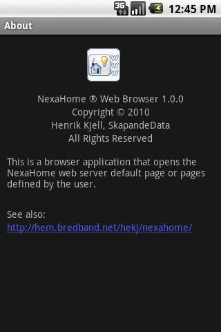 EasyHome Web Browser screenshot 2