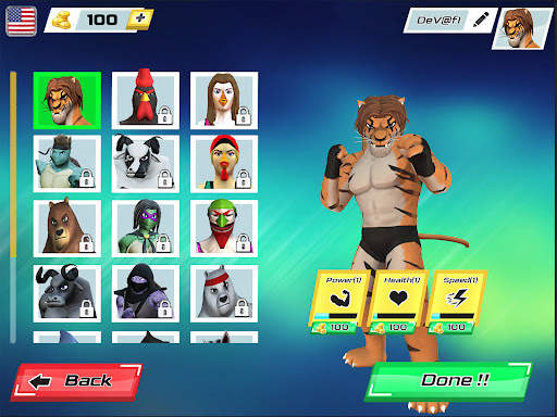Kung Fu Animal: Fighting Games screenshot 14