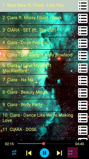 Ciara Ringtones - Music Offline screenshot 2
