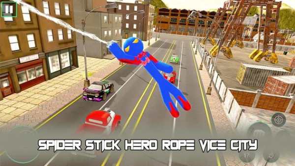 Spider Stick Hero Rope Vice City screenshot 4