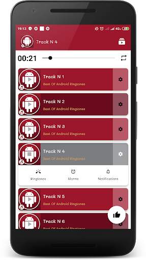 Ringtones For Android Phone 3 تصوير الشاشة