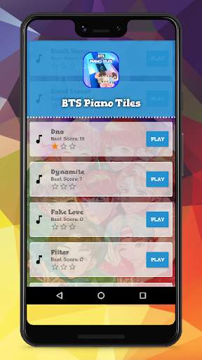 BTS - Piano Tiles Dynamite screenshot 2