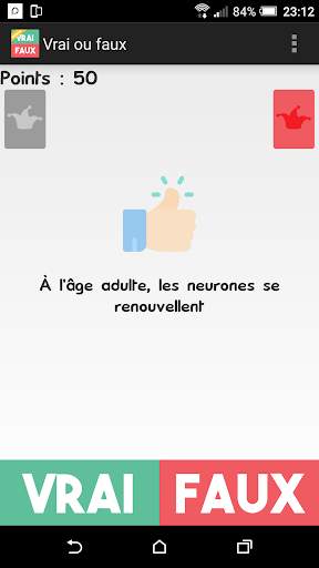 Vrai ou Faux ? screenshot 2