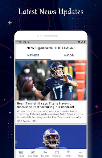 Broncos - Football Live Score screenshot 1