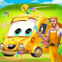 wash school bus: truck simulator2