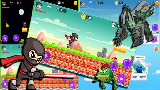 ninja run: jungle adventure game. adventure world. screenshot 9