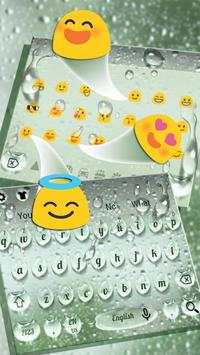 Rain Drops Keyboard Theme screenshot 3