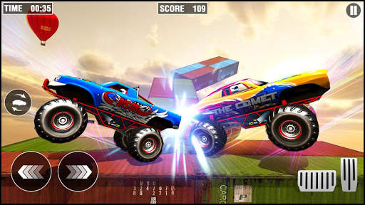 Monster Jeep Stunts : Impossible City Driving Cars screenshot 4