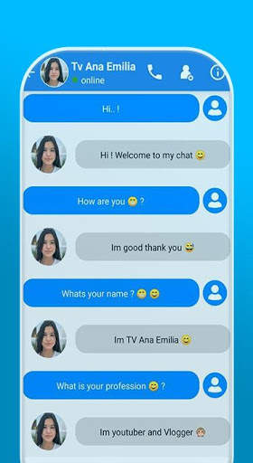 Fake Tv Ana Emilia Call & Chat screenshot 2