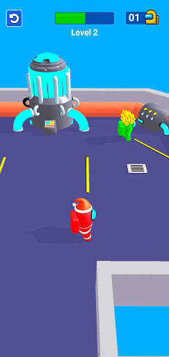 Red Imposter Smasher Imposter Killer Among Us Mini screenshot 2