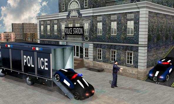 Police Airplane Transport: Ship Driving screenshot 2