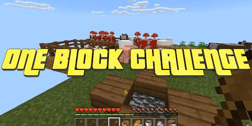 One Block Map Survival for Minecraft screenshot 1