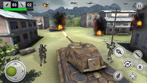 World War 2 fps shooting screenshot 2