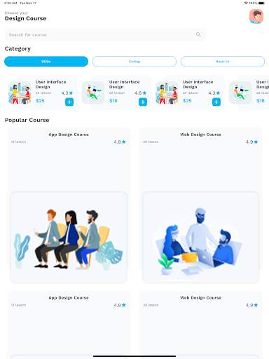 Flutter UI Templates screenshot 9