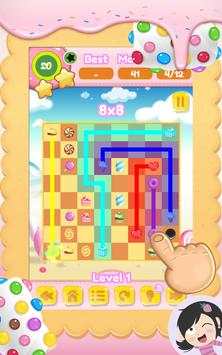 Draw Line Connect Sweet Candy screenshot 2