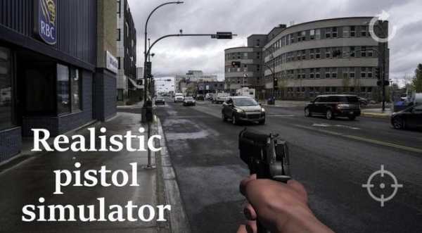 Pistol Gun Shooter simulator 3d VR real life screenshot 1