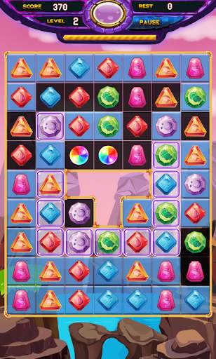 Jewels crush Match jewels screenshot 4