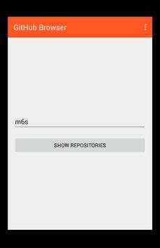 GitHub Browser screenshot 1