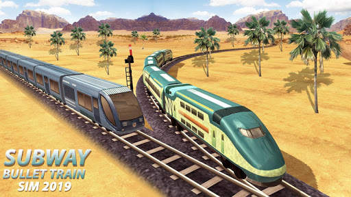 Subway Bullet Train Sim 2019 screenshot 1