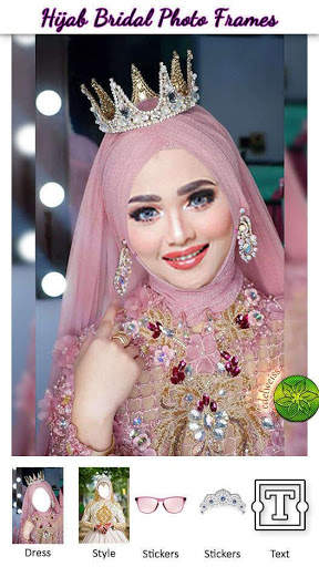 Hijab Bridal Photo Frames screenshot 5