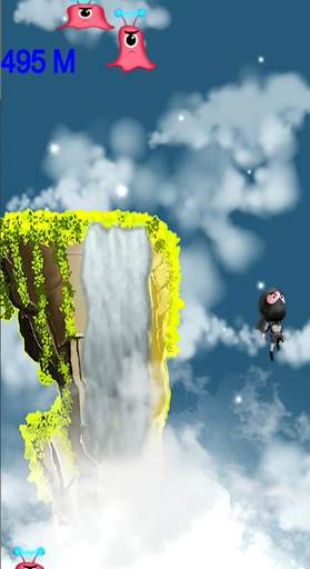 Jumping Ninja Jump Deluxe screenshot 2