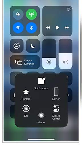 assistive touch iOS 14 4 تصوير الشاشة