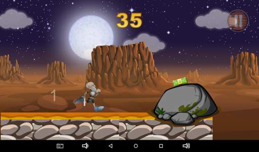 Crazy Grandpa Running Game screenshot 13