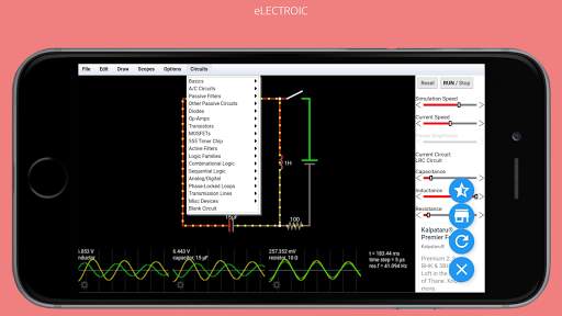 Electronic Circuit Simulator screenshot 8