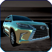 Offroad Car LX 4x4 Simulator Crash Test icon