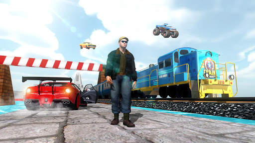 Train Vs Car Racing 2 Player screenshot 6