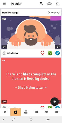 Pelloo App - Funny Video, Status, Download & Share screenshot 5