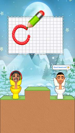 Draw To Smash : Toilet Puzzle скриншот 6