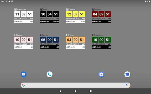 World Clock Widget   screenshot 7