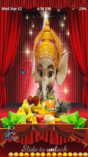 Eating Ganesha Live Wallpaper screenshot 12