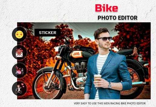 Girl and Boy Bike Photo Editor screenshot 4