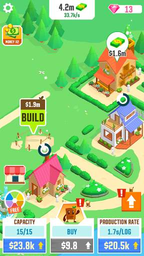 Idle Tree City screenshot 3