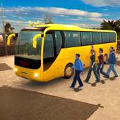 Off-Road Bus Driving Uphill Climbing 3D logo