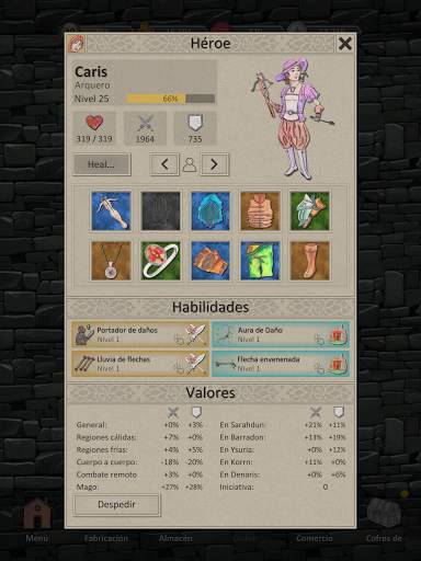 Heroes and Merchants RPG screenshot 11