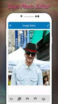 Boys Photo Editor screenshot 1