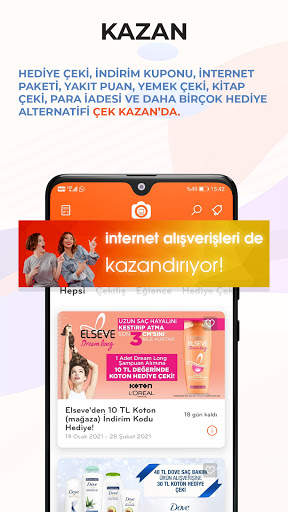 Çek Kazan - Alışveriş Fişinle Hediyeler Kazan screenshot 5