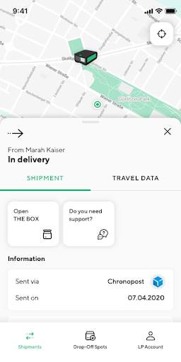 LivingPackets Box App screenshot 3