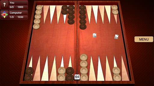Backgammon Mighty screenshot 1
