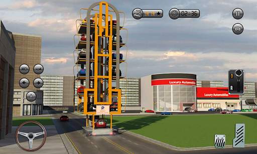 Smart Crane Car Transport Truck Driving screenshot 3