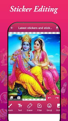 Latest stickers and stickers maker screenshot 5