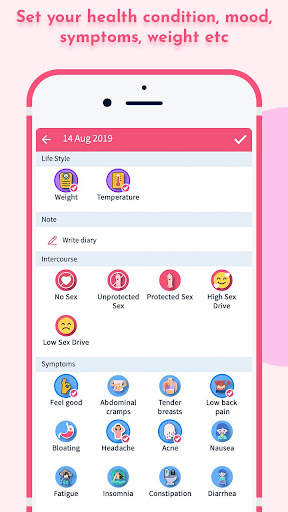 MyPeriod : Period Tracker скриншот 7