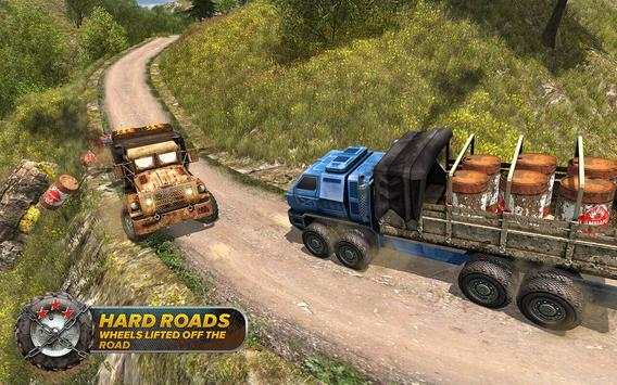 Off-Road Trucker Muddy Driving screenshot 5