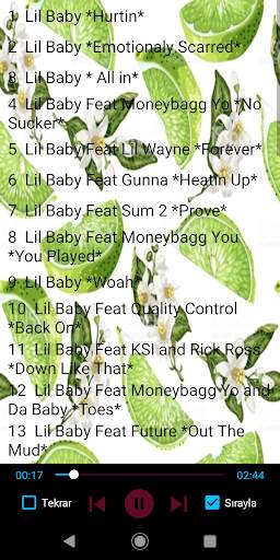 Lil Baby 40 Songs Offline screenshot 1
