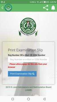 Jamb 2019 Online Result Checker screenshot 2