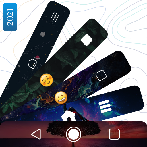 Custom Navigation Bar (Home, Back, Recent Button) icon