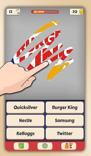 Gratta quel Logo Quiz. Puzzle game impegnativo screenshot 3
